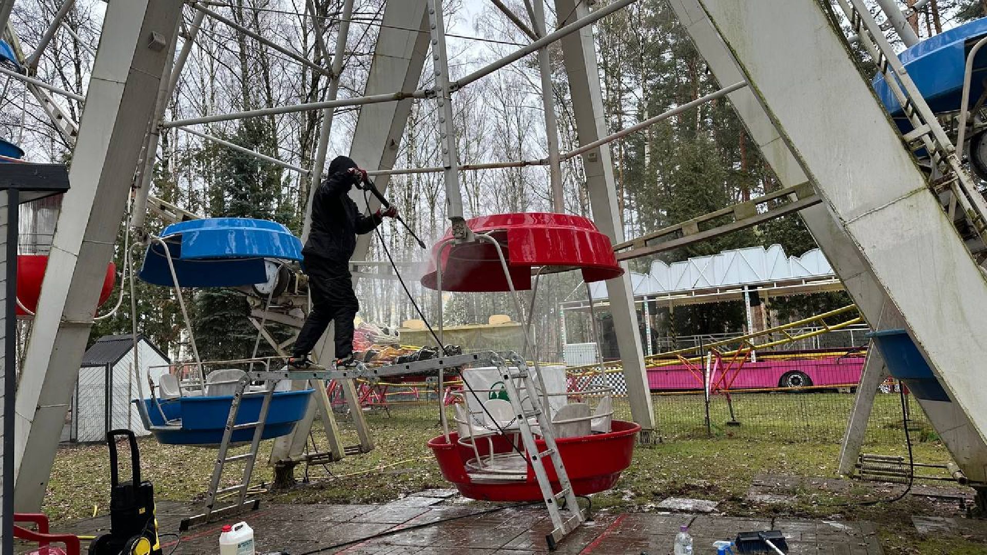 парки, аттракционы, домодедово,