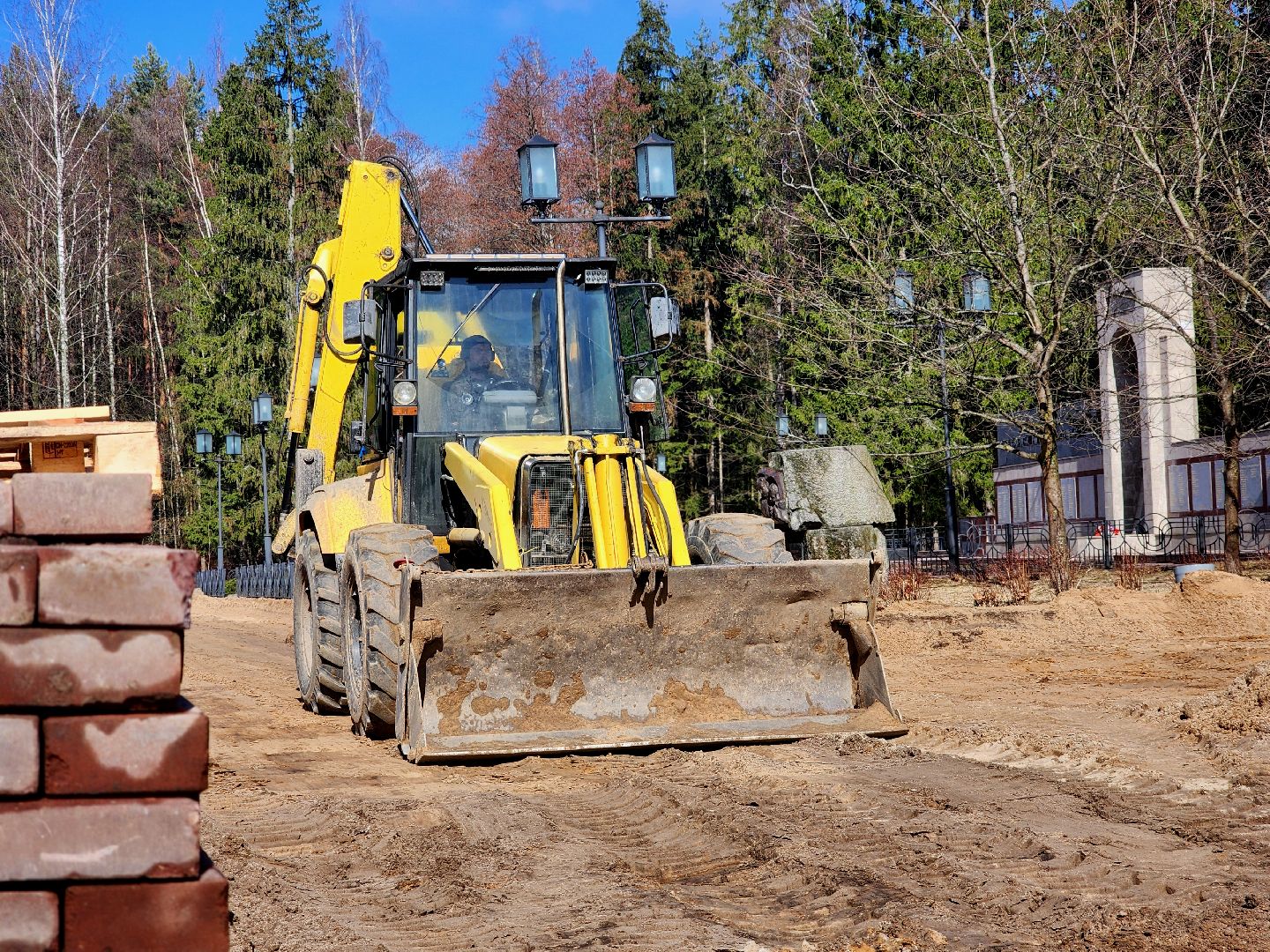 дубна, мемориальный комплекс, благоуствойство,