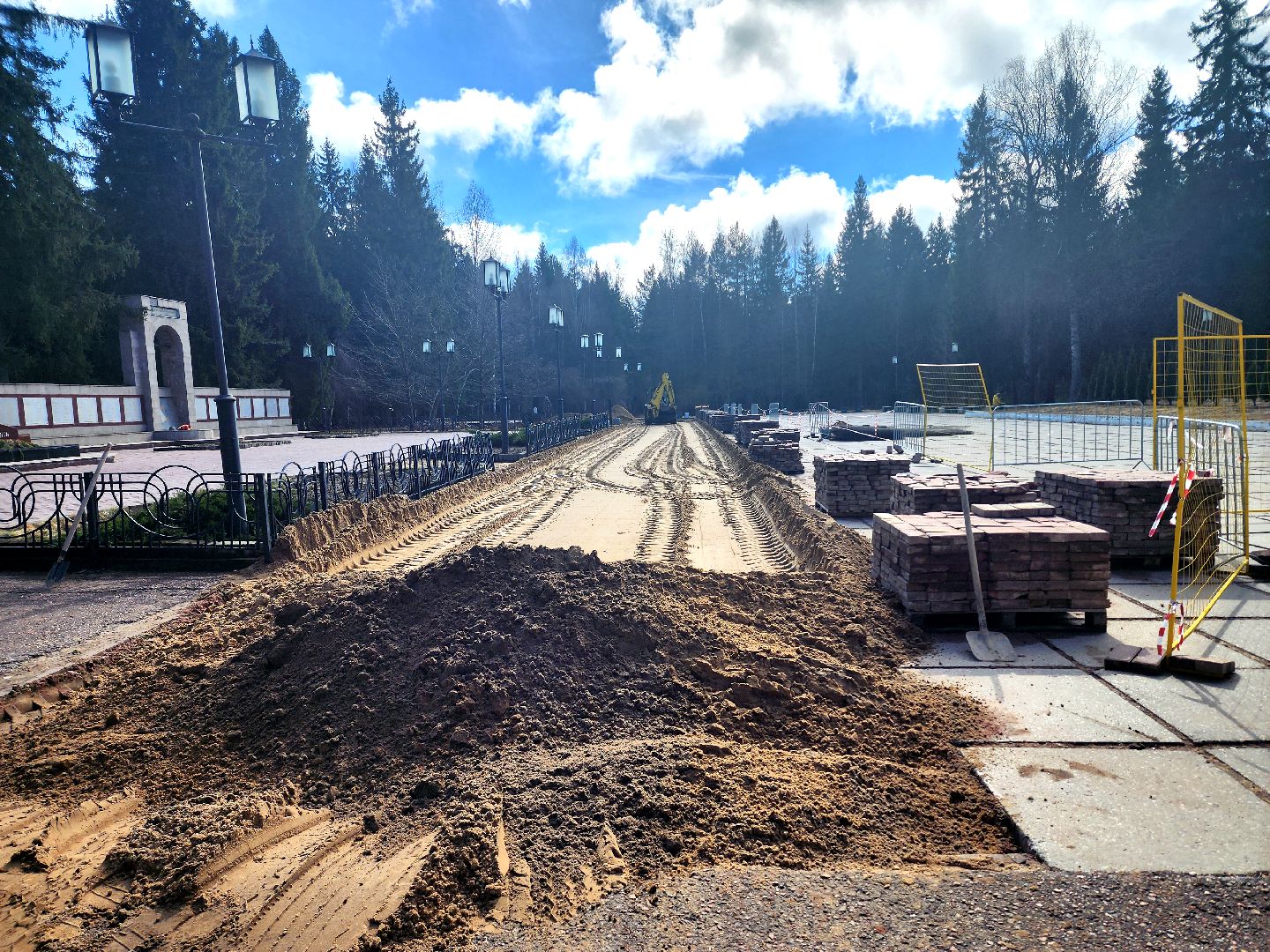 дубна, мемориальный комплекс, благоуствойство,