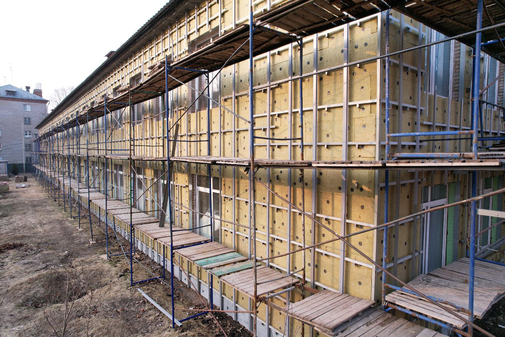 видео с коптера, капремонт школы 24 в Монино, школы в щелково,