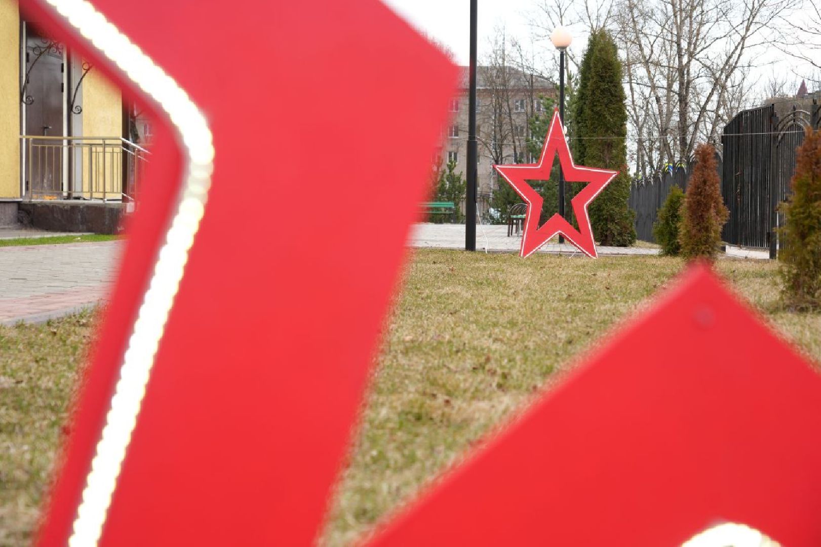 день победы, 9 мая, украшение, благоустройство, школы, образование, дети,