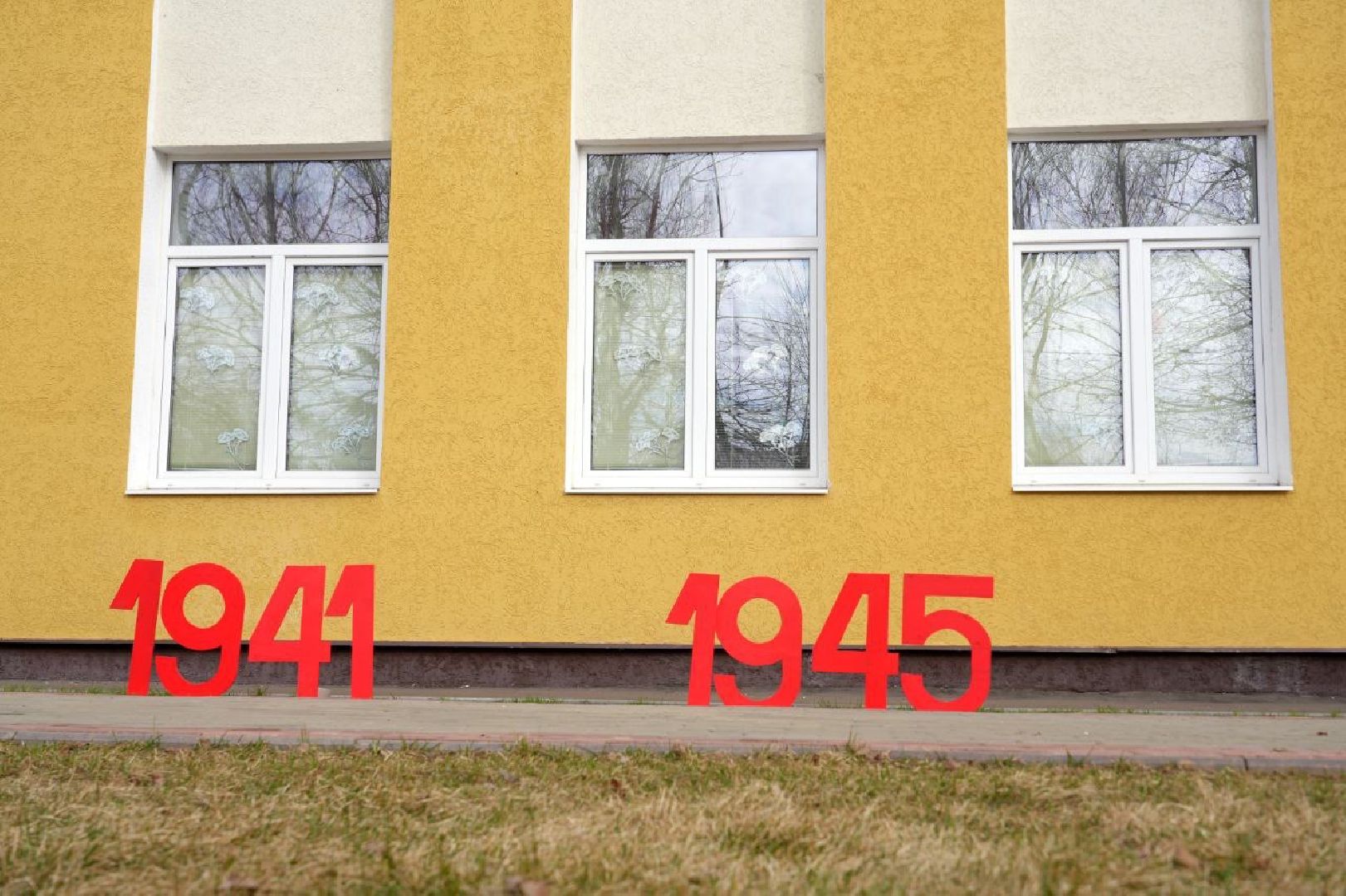 день победы, 9 мая, украшение, благоустройство, школы, образование, дети,