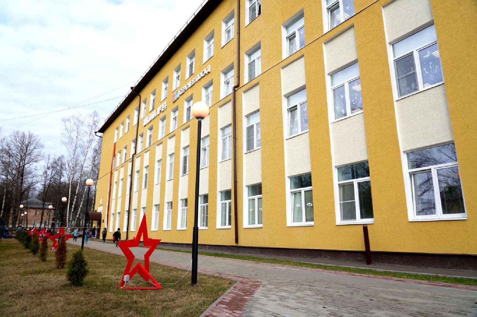 день победы, 9 мая, украшение, благоустройство, школы, образование, дети,