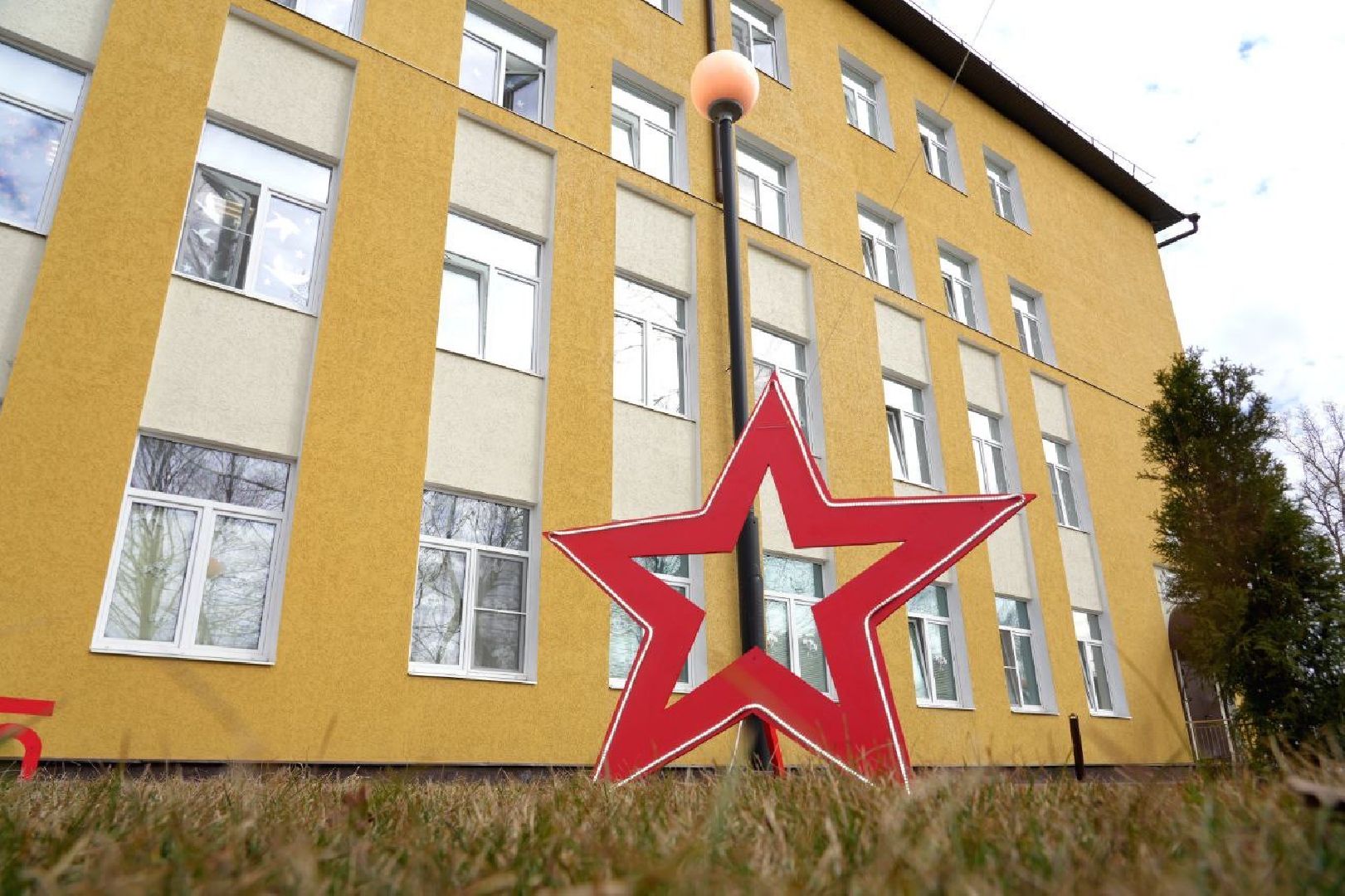 день победы, 9 мая, украшение, благоустройство, школы, образование, дети,