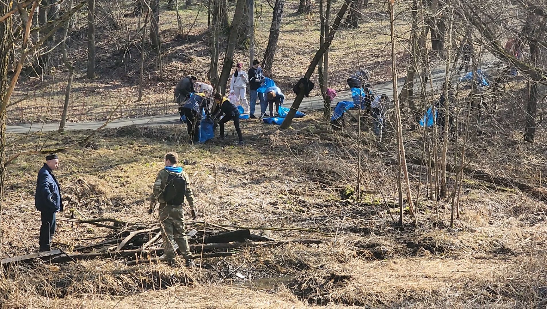 Уборка, Листва, Жители, Субботник,