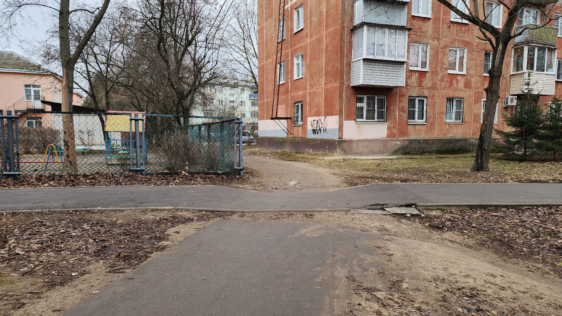 благоустройство, народные тропы, Лосино-Петровский,