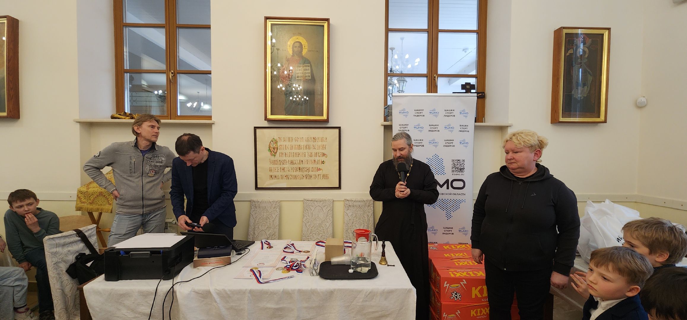 Звенигород, Спорт, шашечный турнир, Одинцовская епархия,