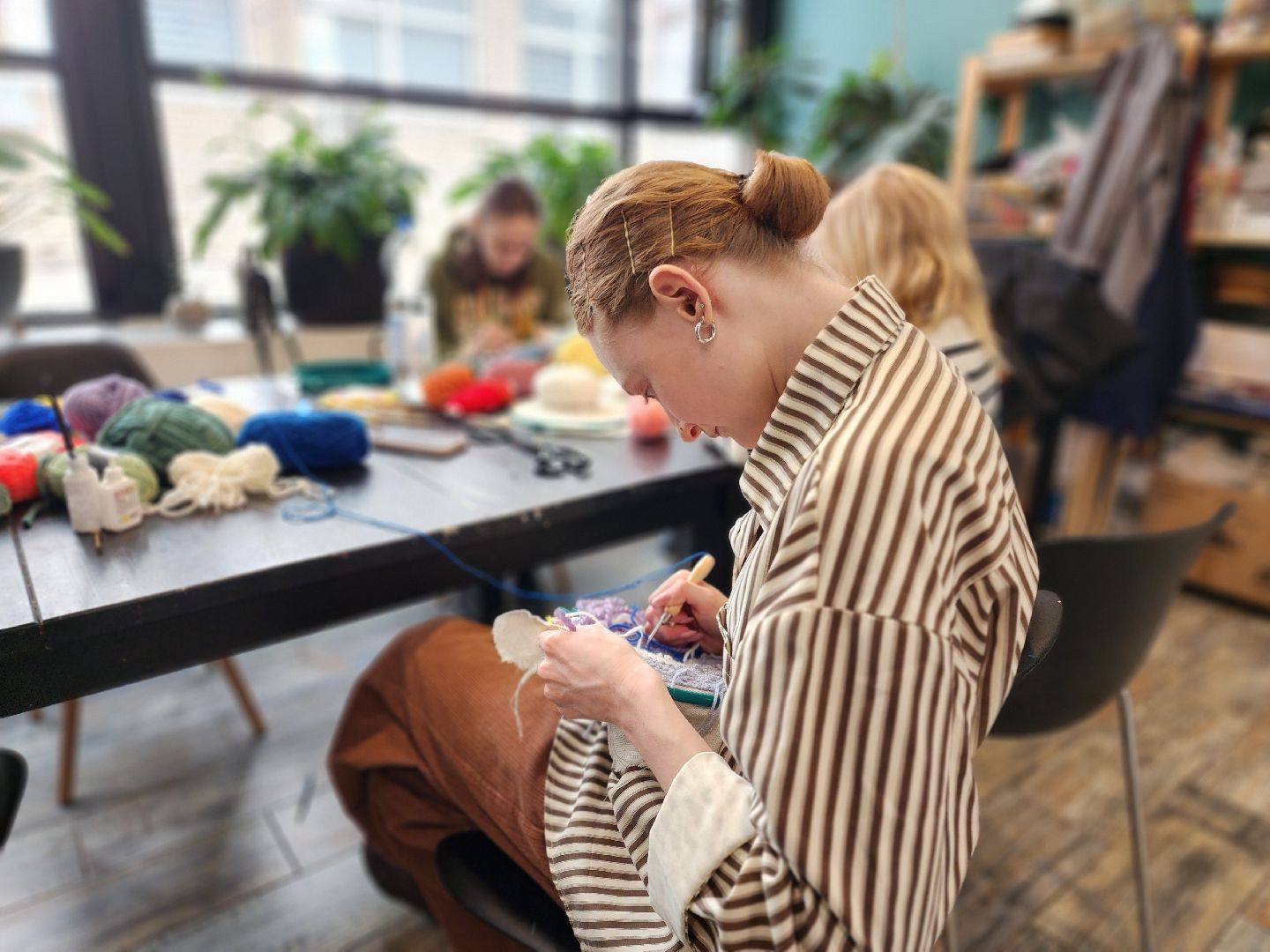 Черноголовка, Ковровая вышивка, Мастер-класс,