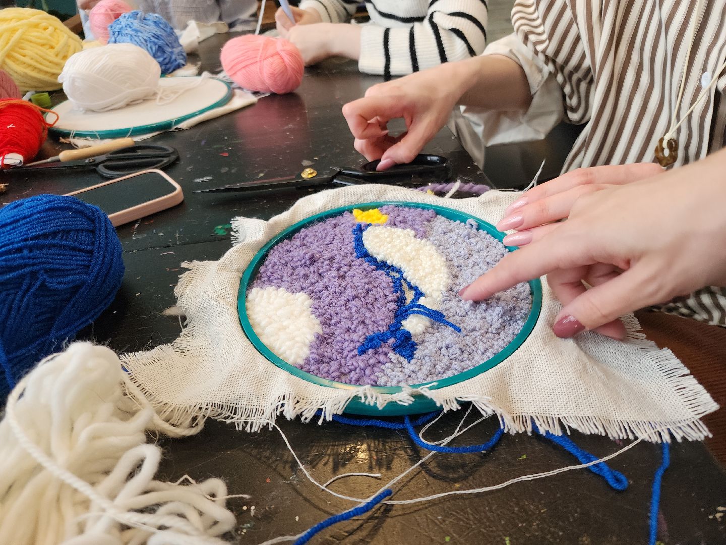 Черноголовка, Ковровая вышивка, Мастер-класс,