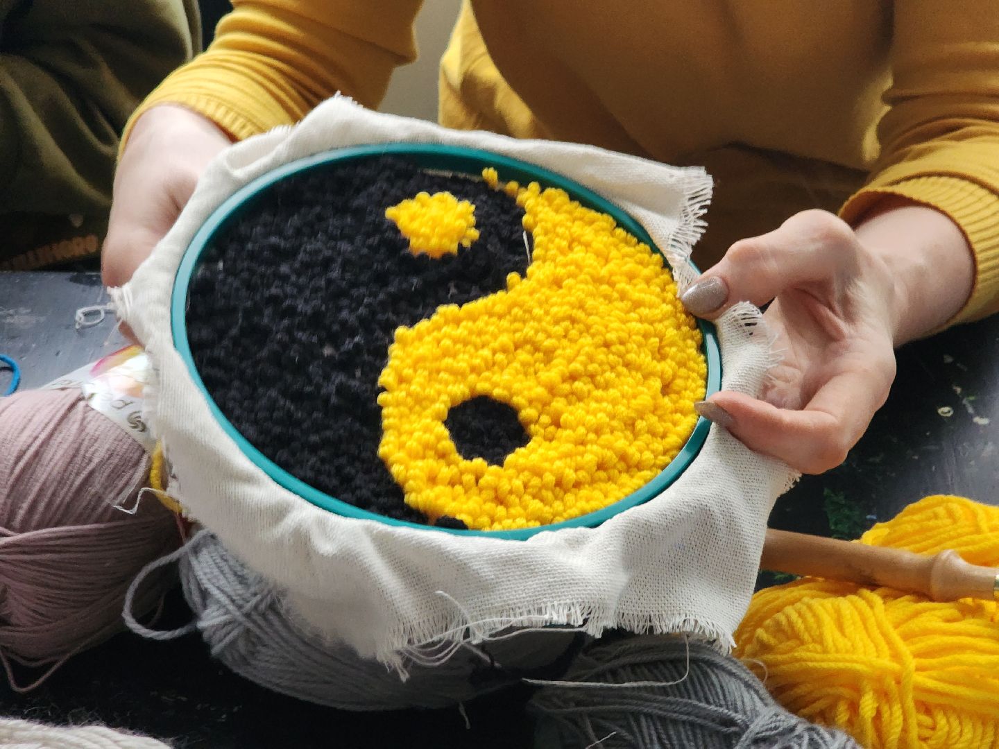 Черноголовка, Ковровая вышивка, Мастер-класс,