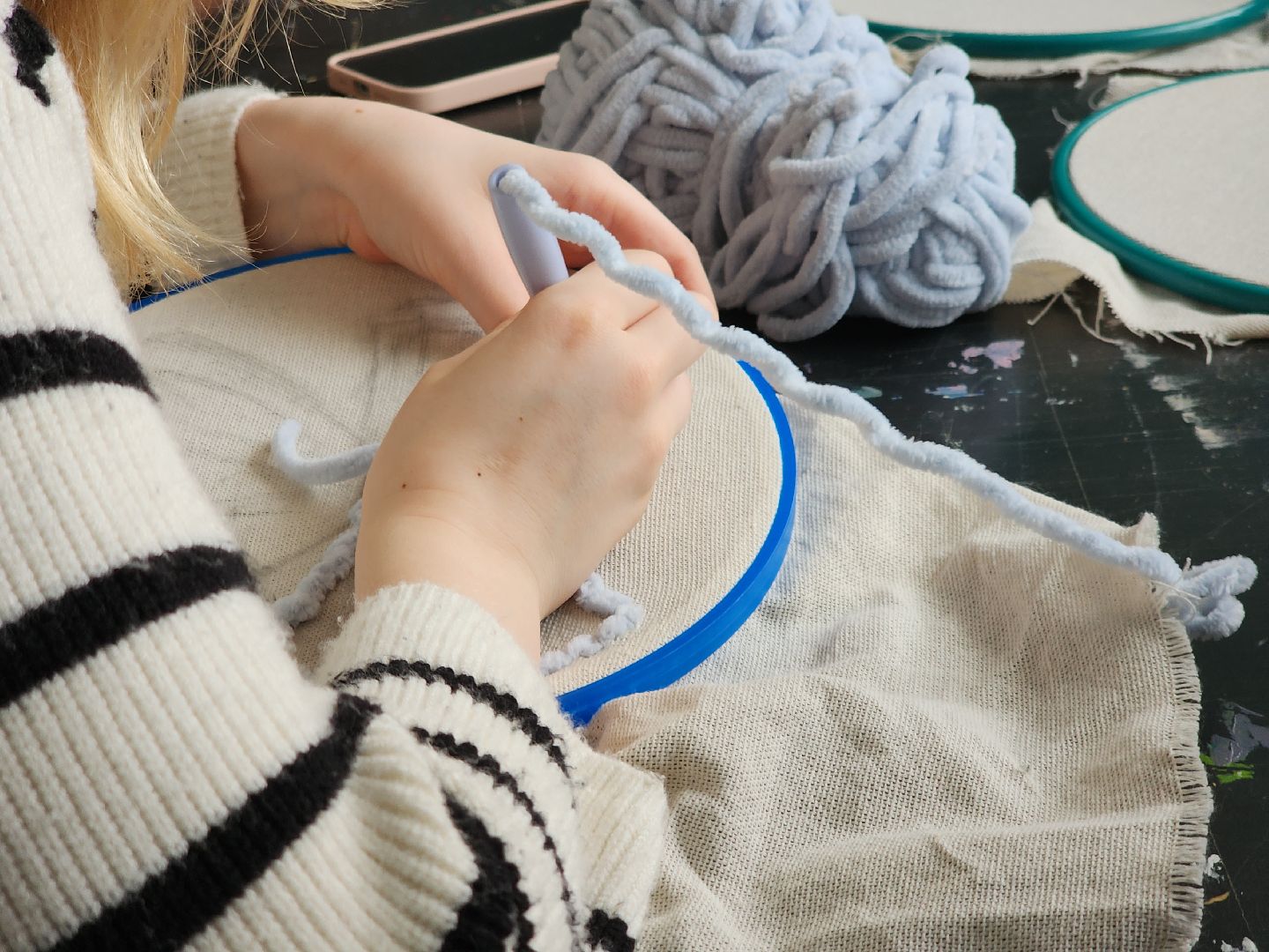 Черноголовка, Ковровая вышивка, Мастер-класс,