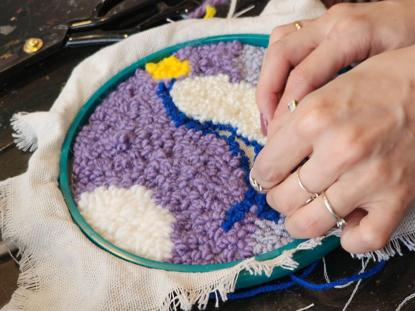 Черноголовка, Ковровая вышивка, Мастер-класс,