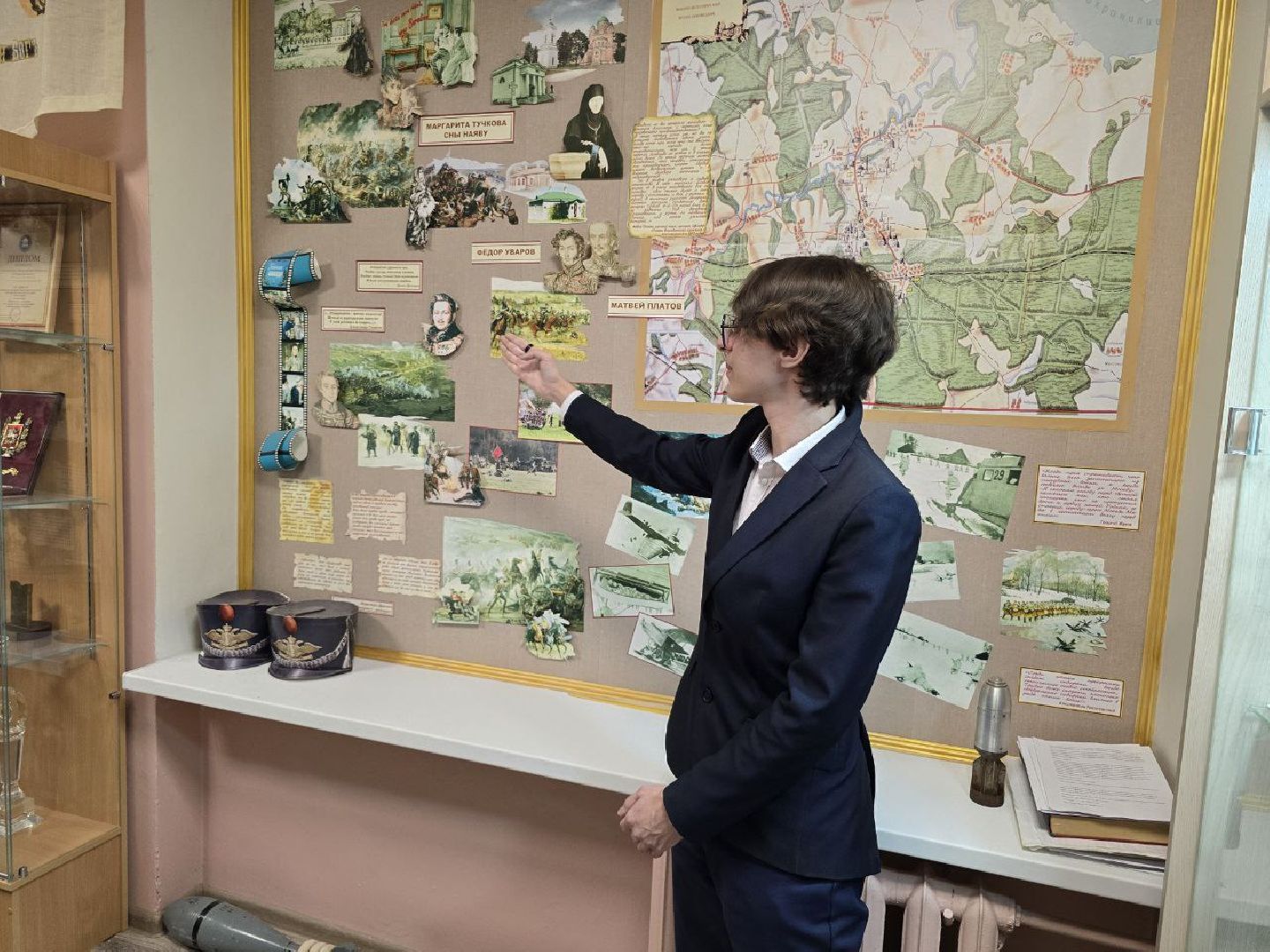 можайск, можайский муниципальный округ, подмосковье, история, школьный музей, экспозиции, уникальные артифакты,