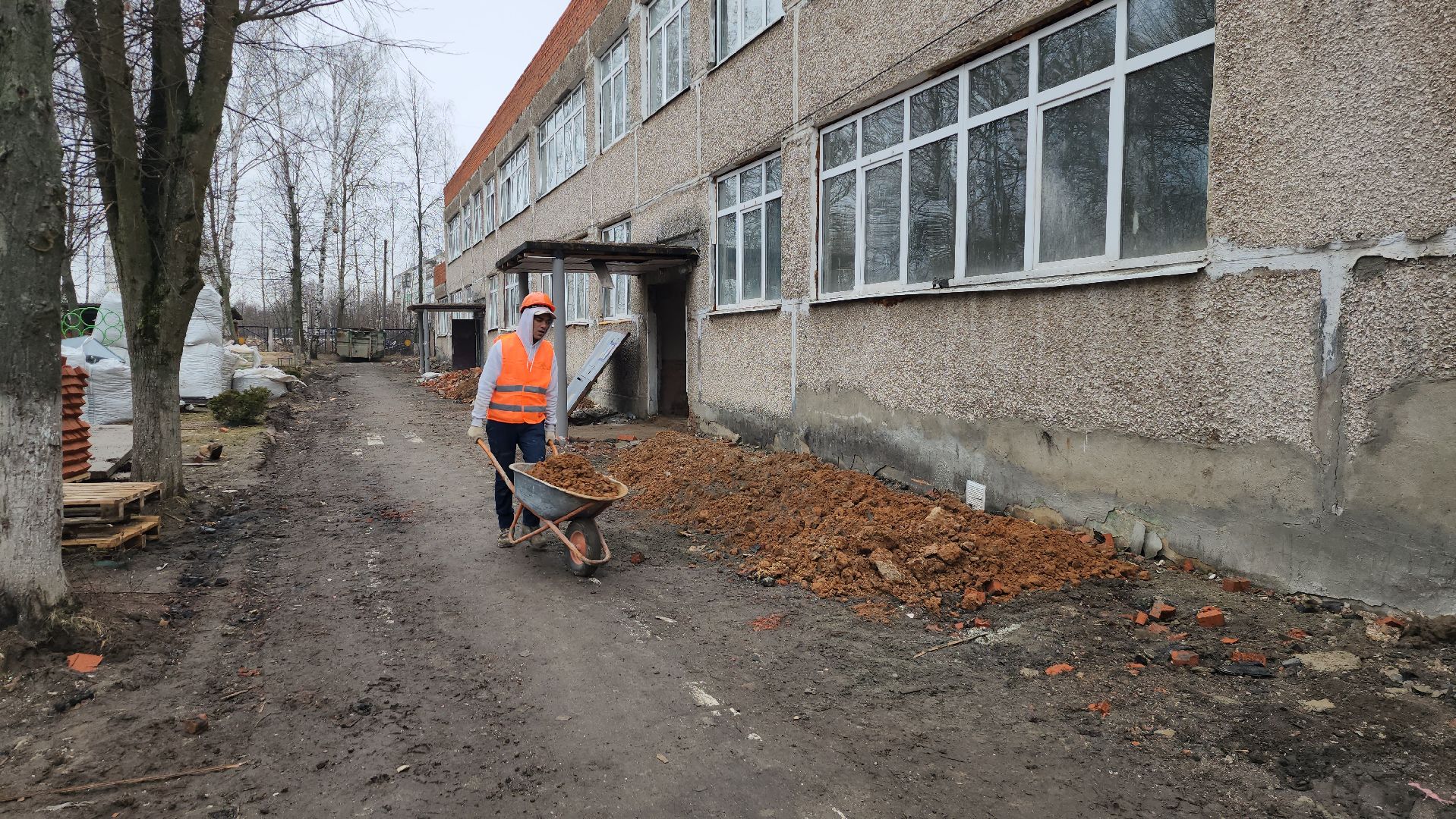 серпухов, деревня васильевское, капитальный ремонт детского сада,