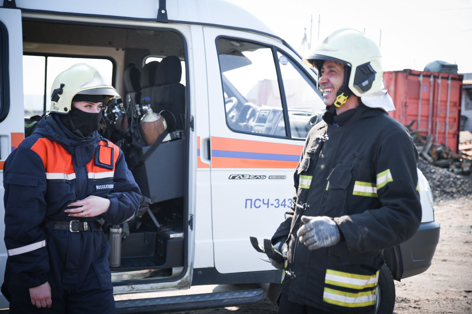 Бронницы, Спасатели, ПСЧ 343, Учения спасателей,