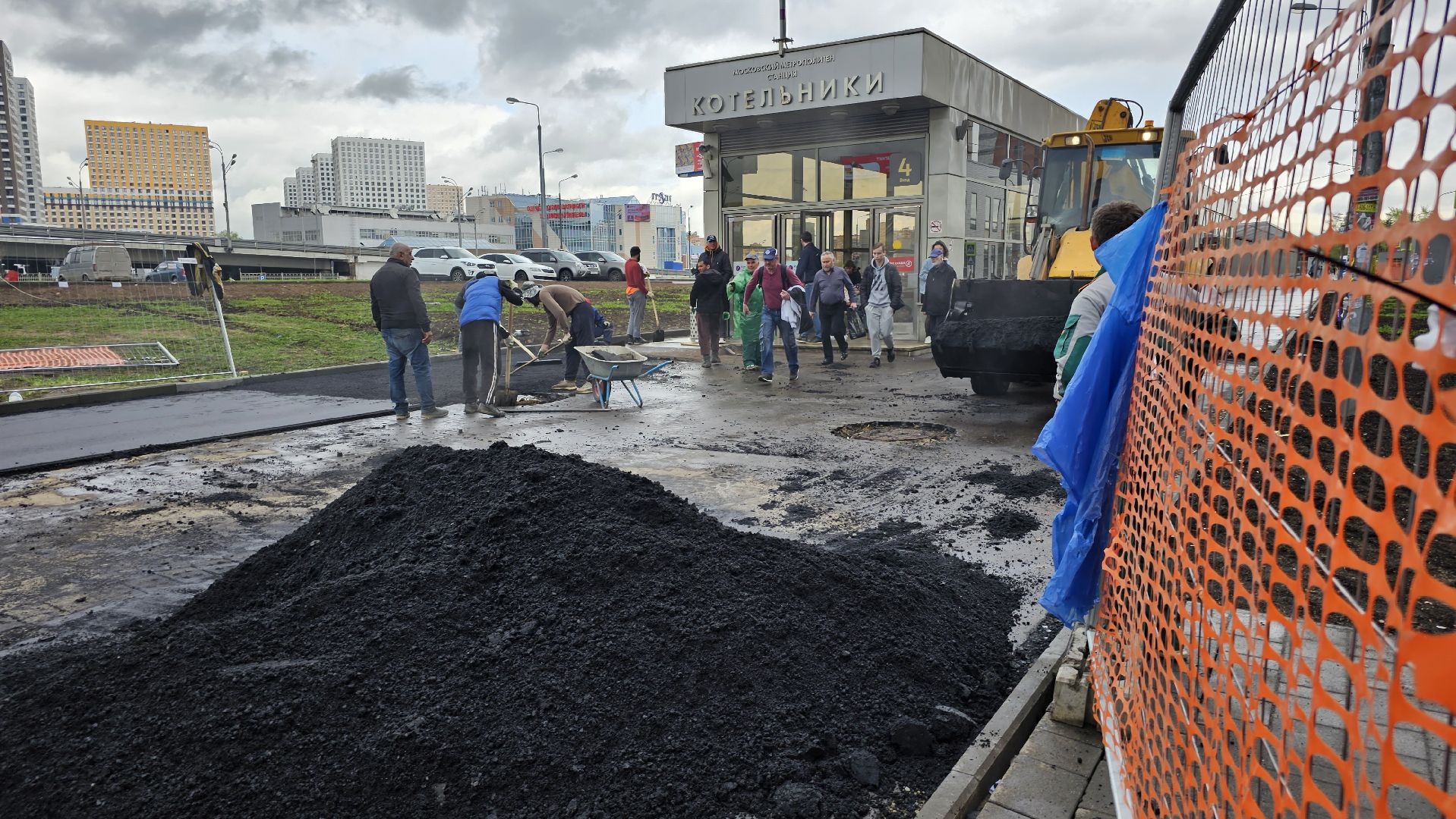 метро, строительство, сухие ноги, Котельники, Подмосковье