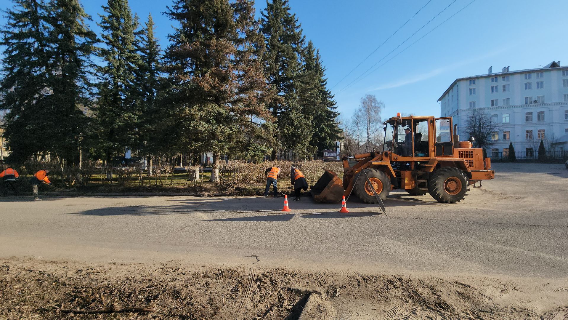 серпухов, месячник благоустройства, комбинат благоустройства, улица крюкова, вертикалки,