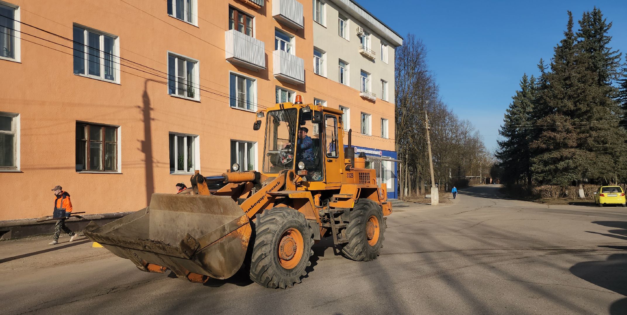 серпухов, месячник благоустройства, комбинат благоустройства, улица крюкова, вертикалки,