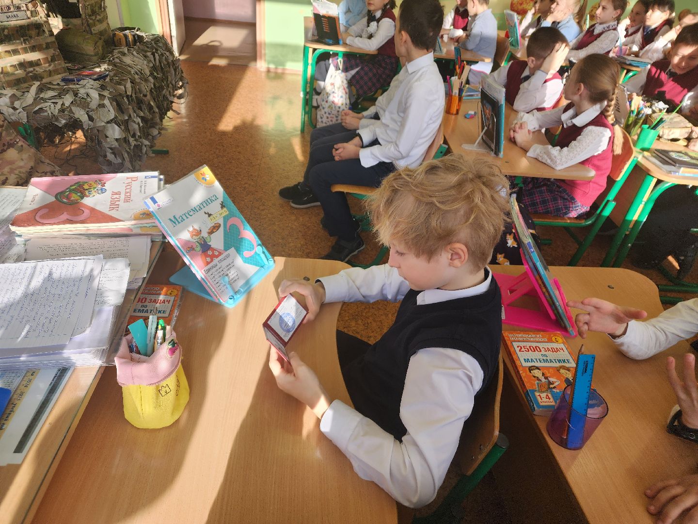 подольск, волонтеры сво, урок мужества,