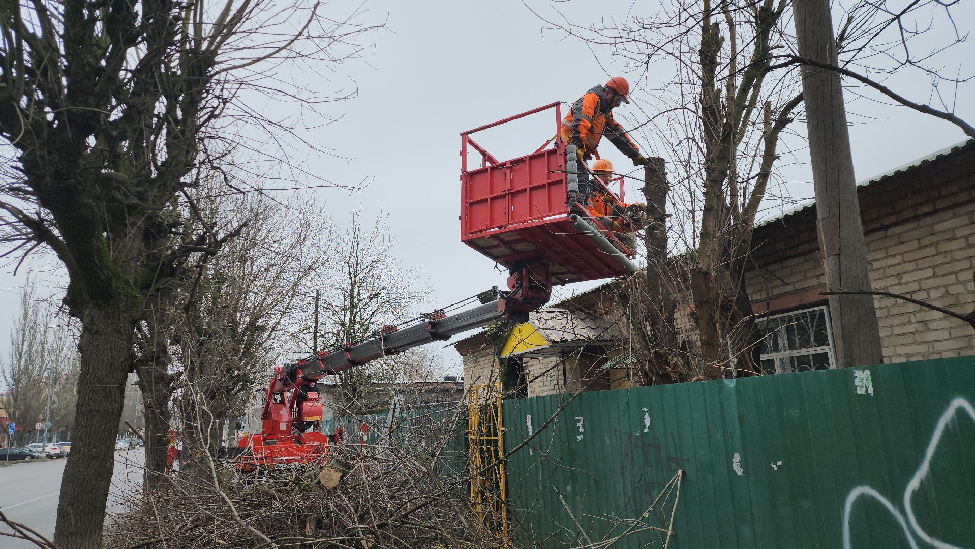 серпухов, подмосковье, ржд, спил деревьев,