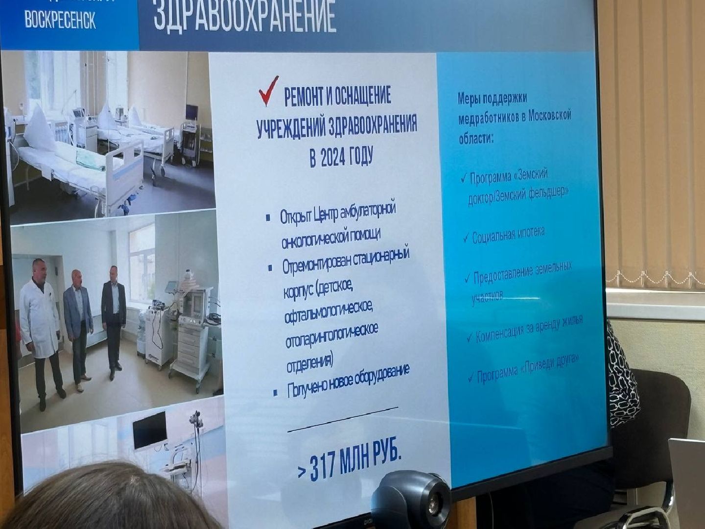 воскресенск, общество, отчет главы,