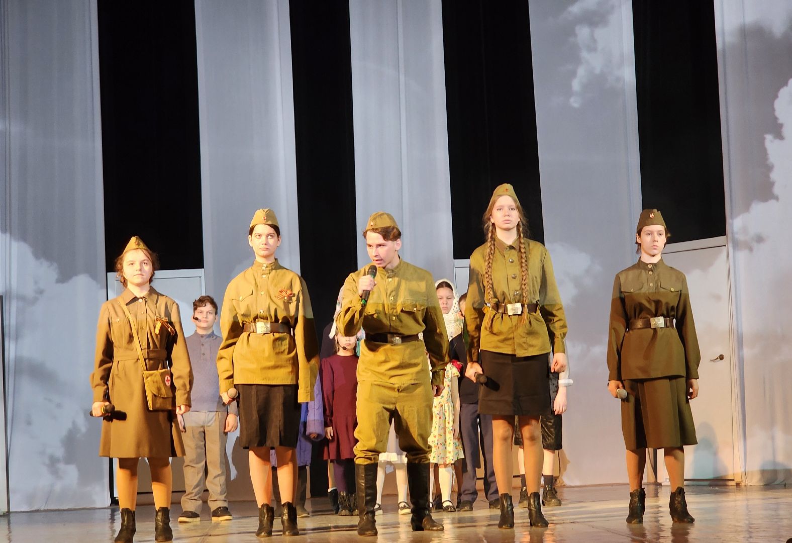 красноармейск, городской округ пушкинский, отчетный концерт, 80 - летие победы,