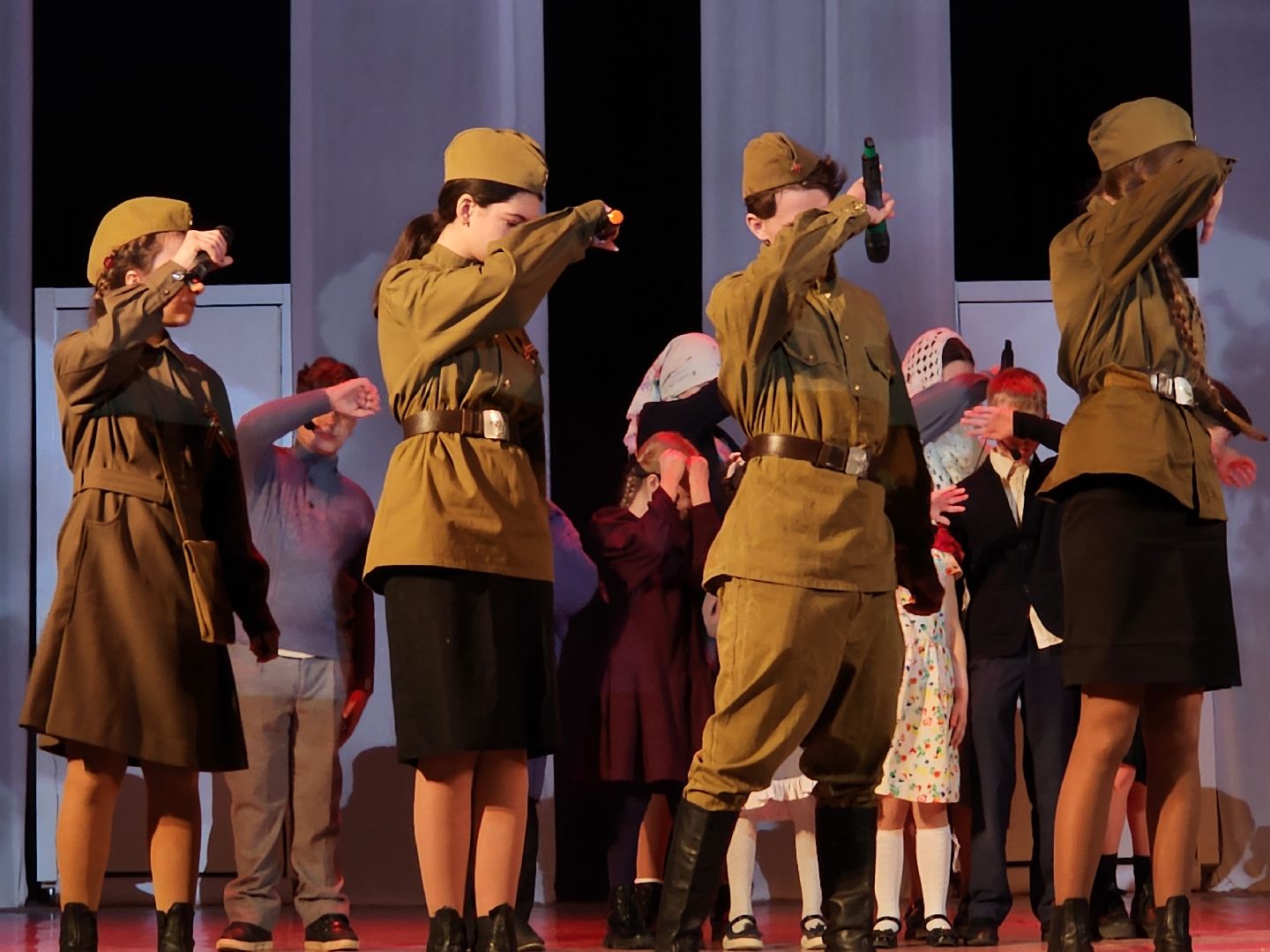 красноармейск, городской округ пушкинский, отчетный концерт, 80 - летие победы,