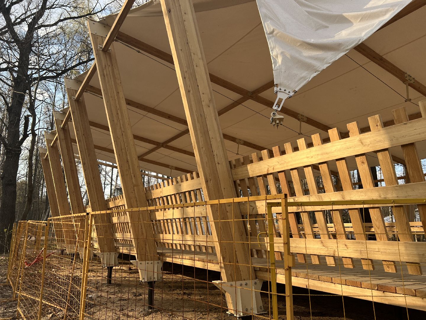 Химки, парк Толстого, благоустройство, беседка, отдых, природа