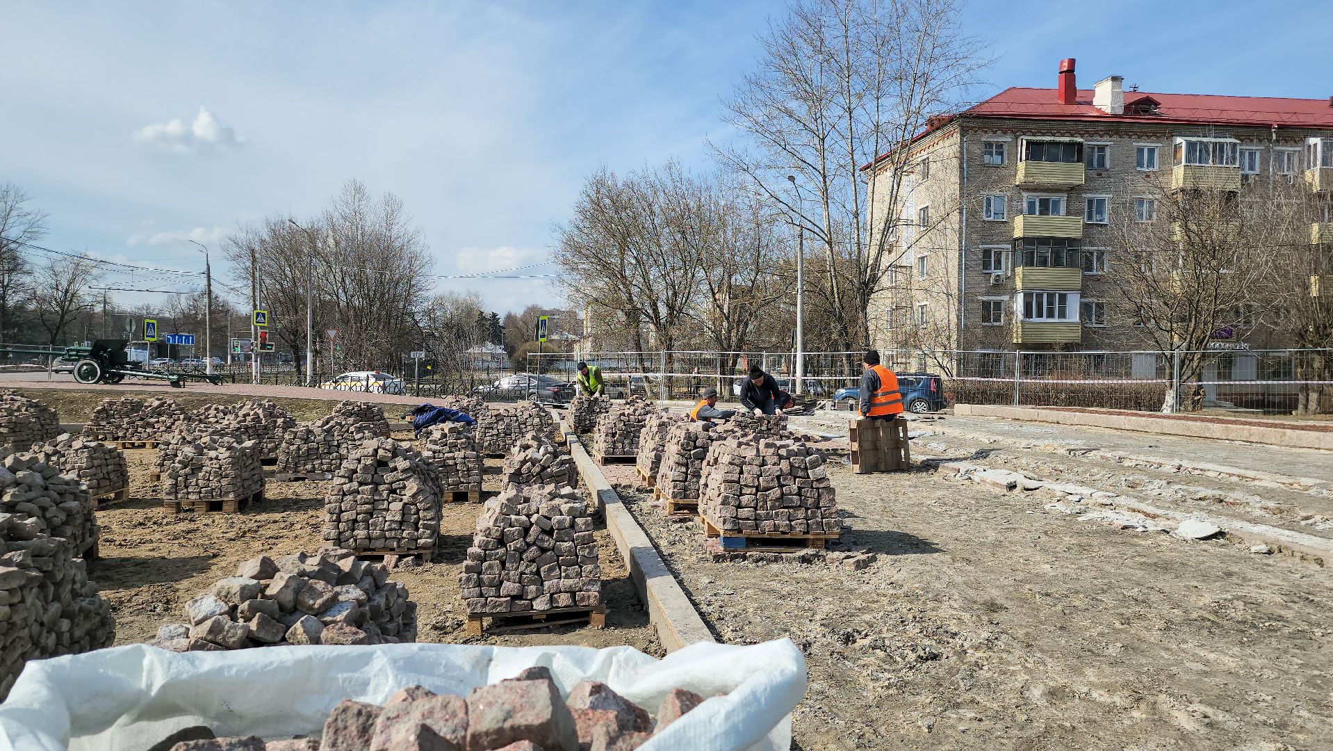 Подольск, 80 лет победе, памятник подольским курсантам, монумент,