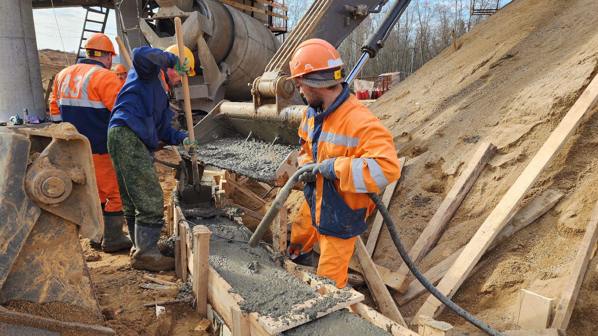 строительство, истра, мост,