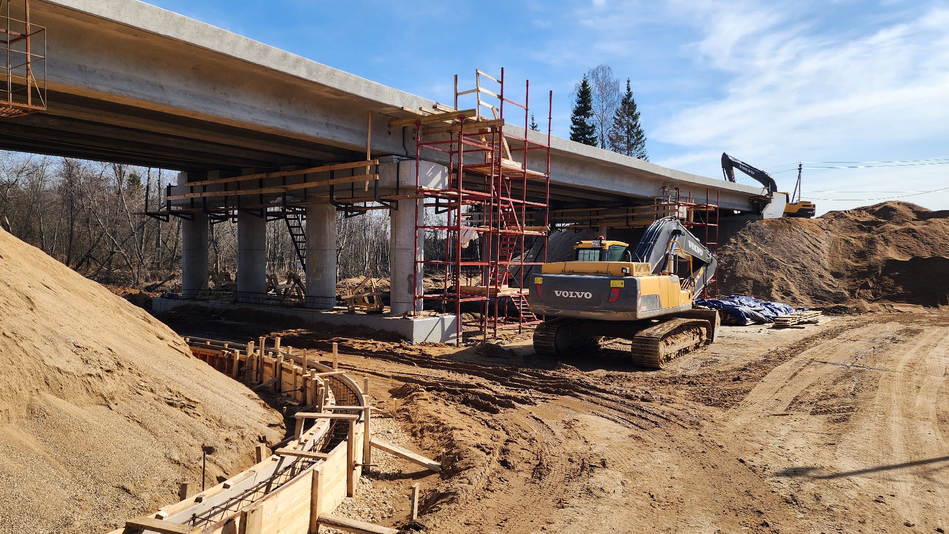 строительство, истра, мост,