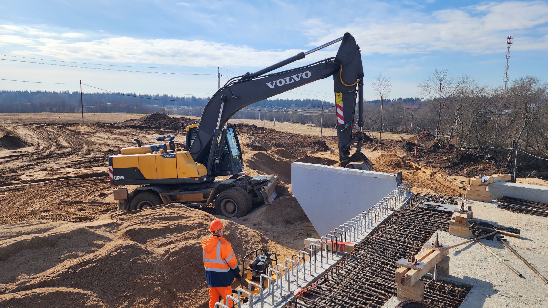 строительство, истра, мост,