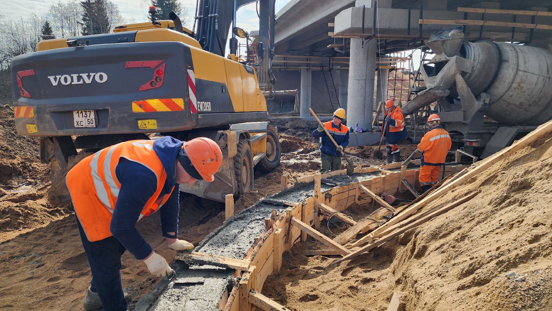 строительство, истра, мост,