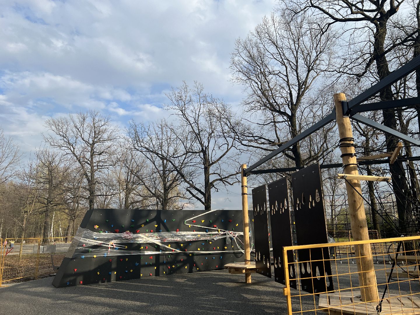 Химки, парк Толстого, благоустройство, досуг, детская площадка