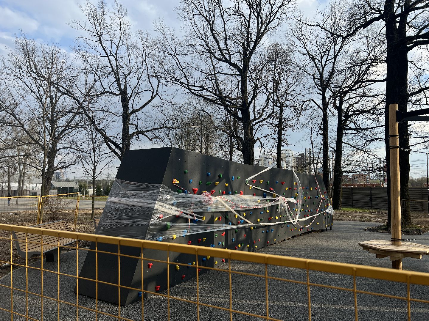 Химки, парк Толстого, благоустройство, досуг, детская площадка