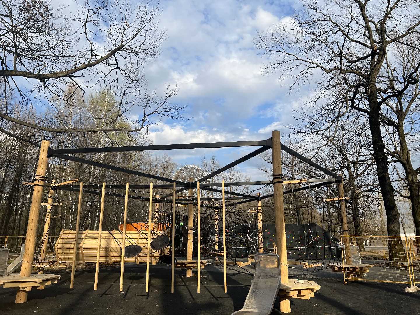 Химки, парк Толстого, благоустройство, досуг, детская площадка