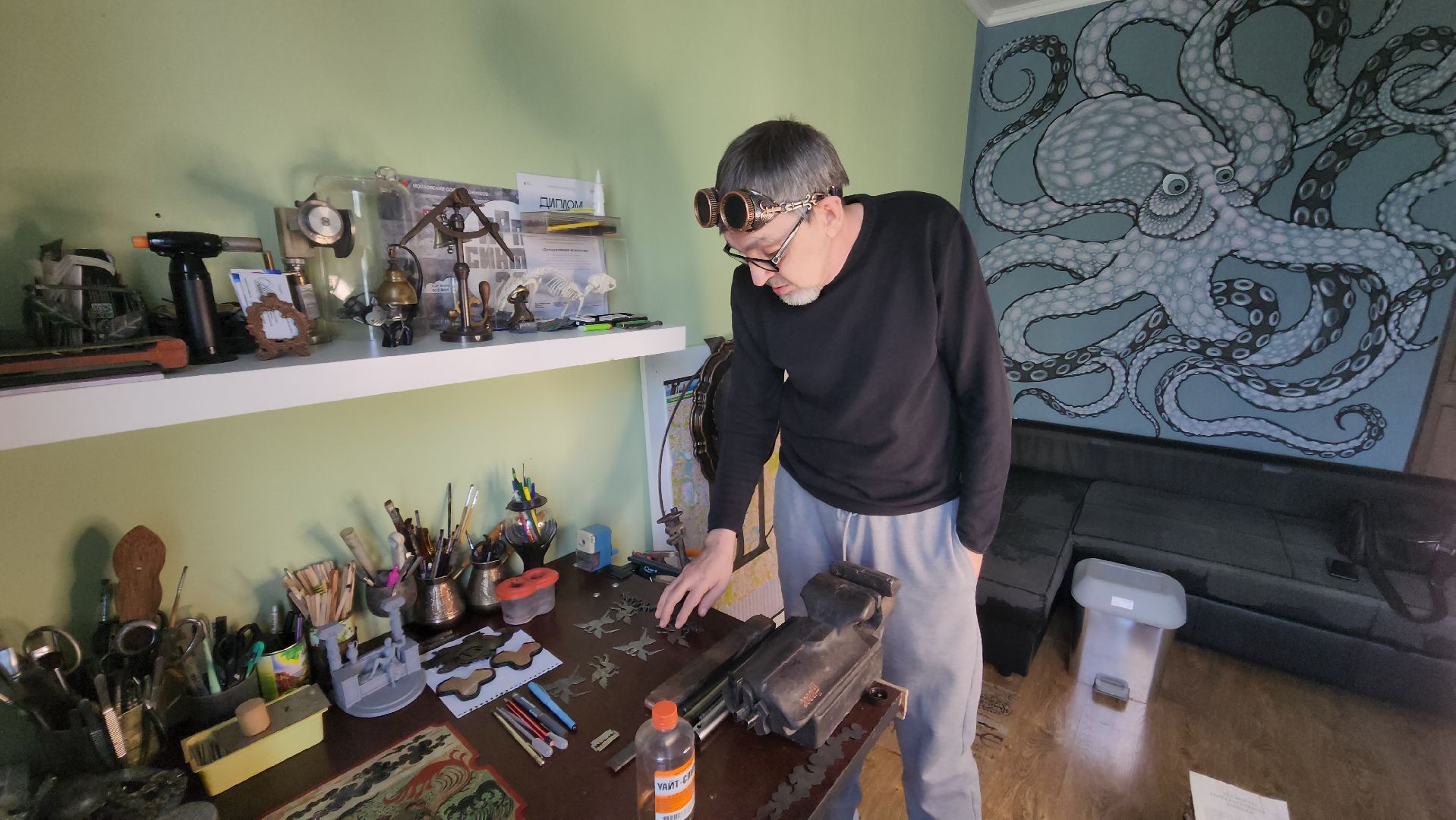 красногорск, стимпанк, художник,