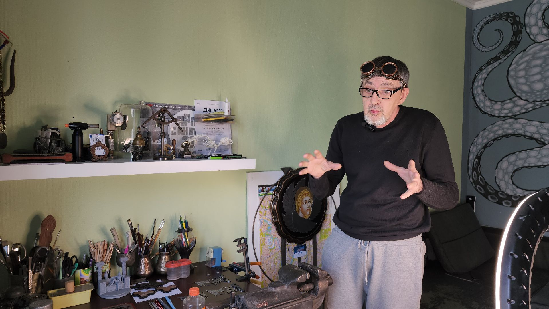 красногорск, стимпанк, художник,