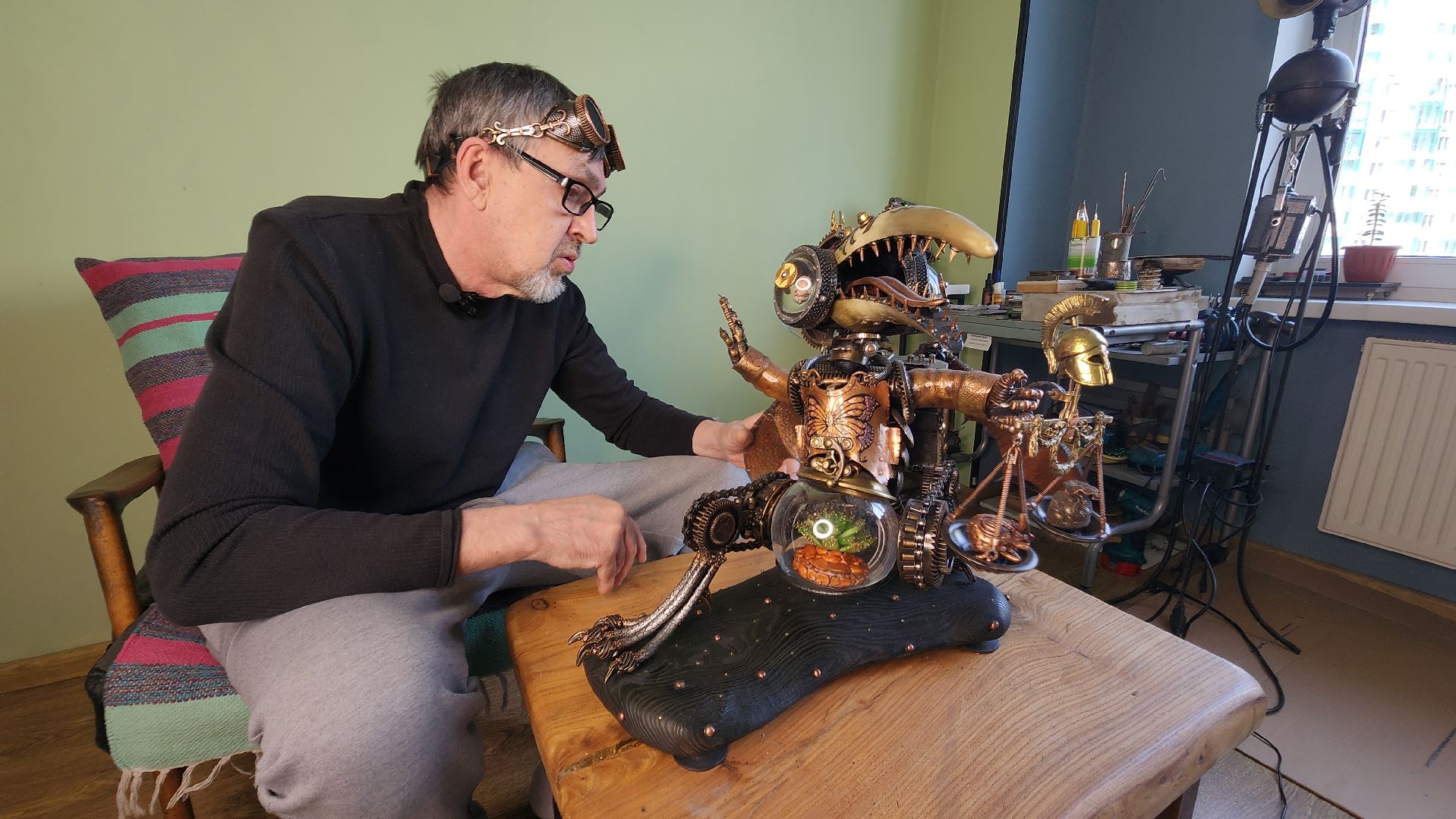 красногорск, стимпанк, художник,