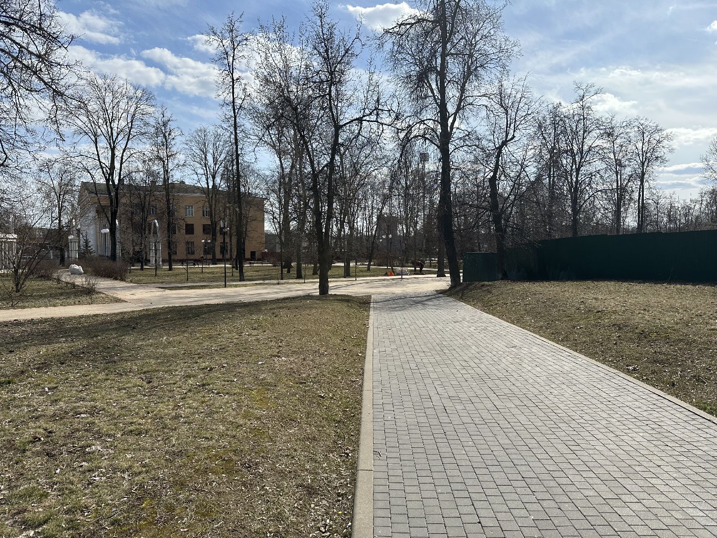 Парк, Уборка, Весна, люберцы,