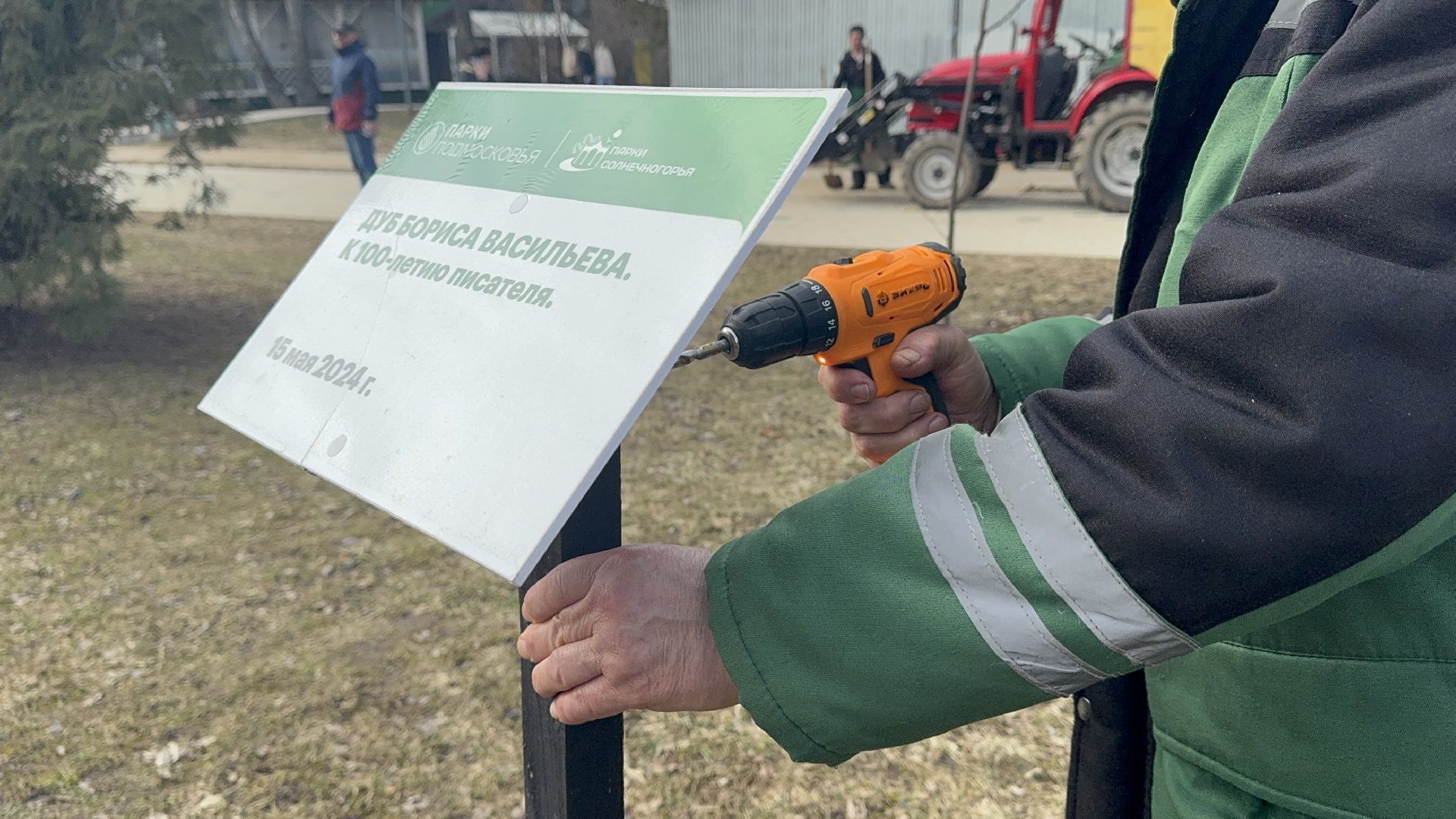 солнечногорск, городской парк, уборка територии, жители, опиловка деревьев,