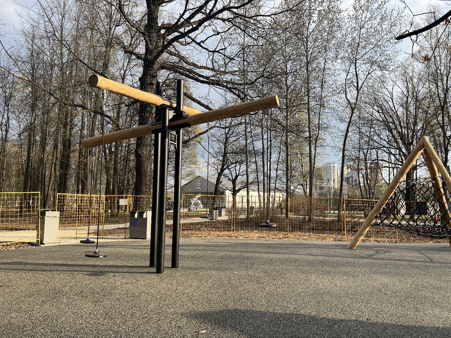 Химки, парк Толстого, благоустройство, детская площадка, дети