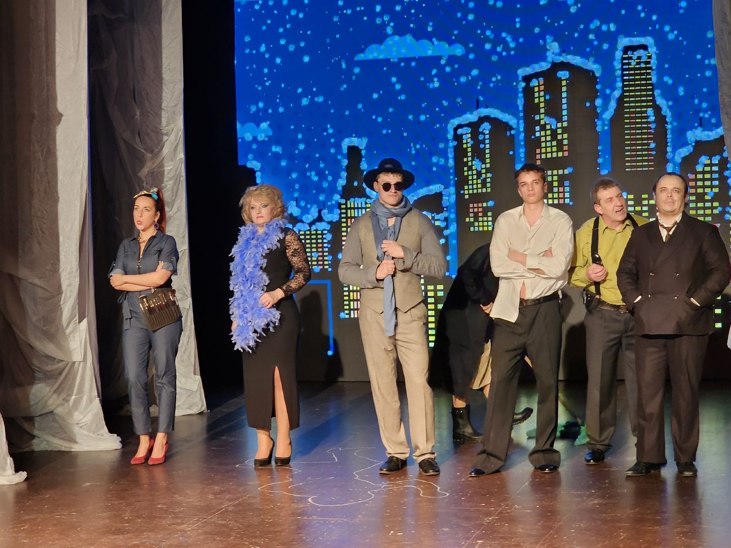 Театр, Ночь в театре, Культура, Спектакль,