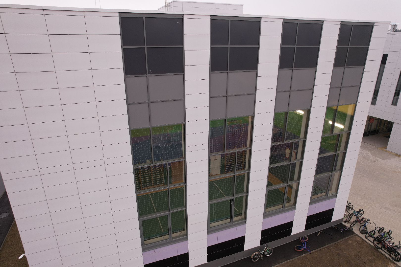 видео с коптера, школа 19 в щелково, Кружок кVадрокоптер»,