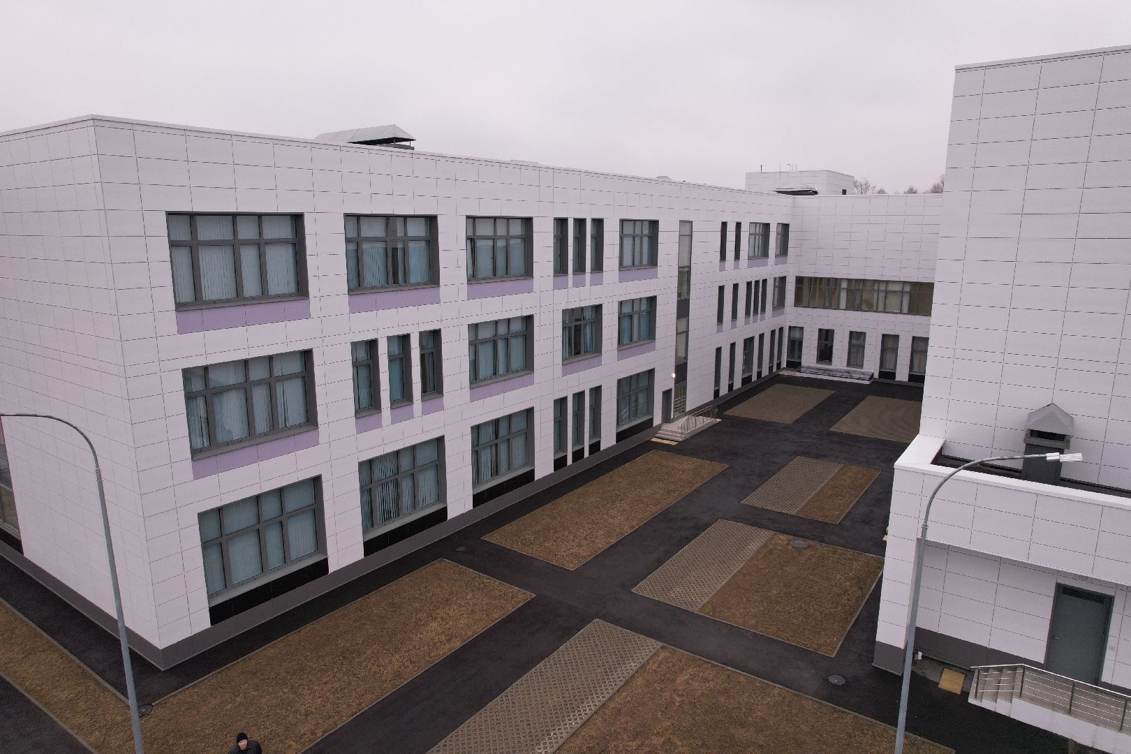 видео с коптера, школа 19 в щелково, Кружок кVадрокоптер»,