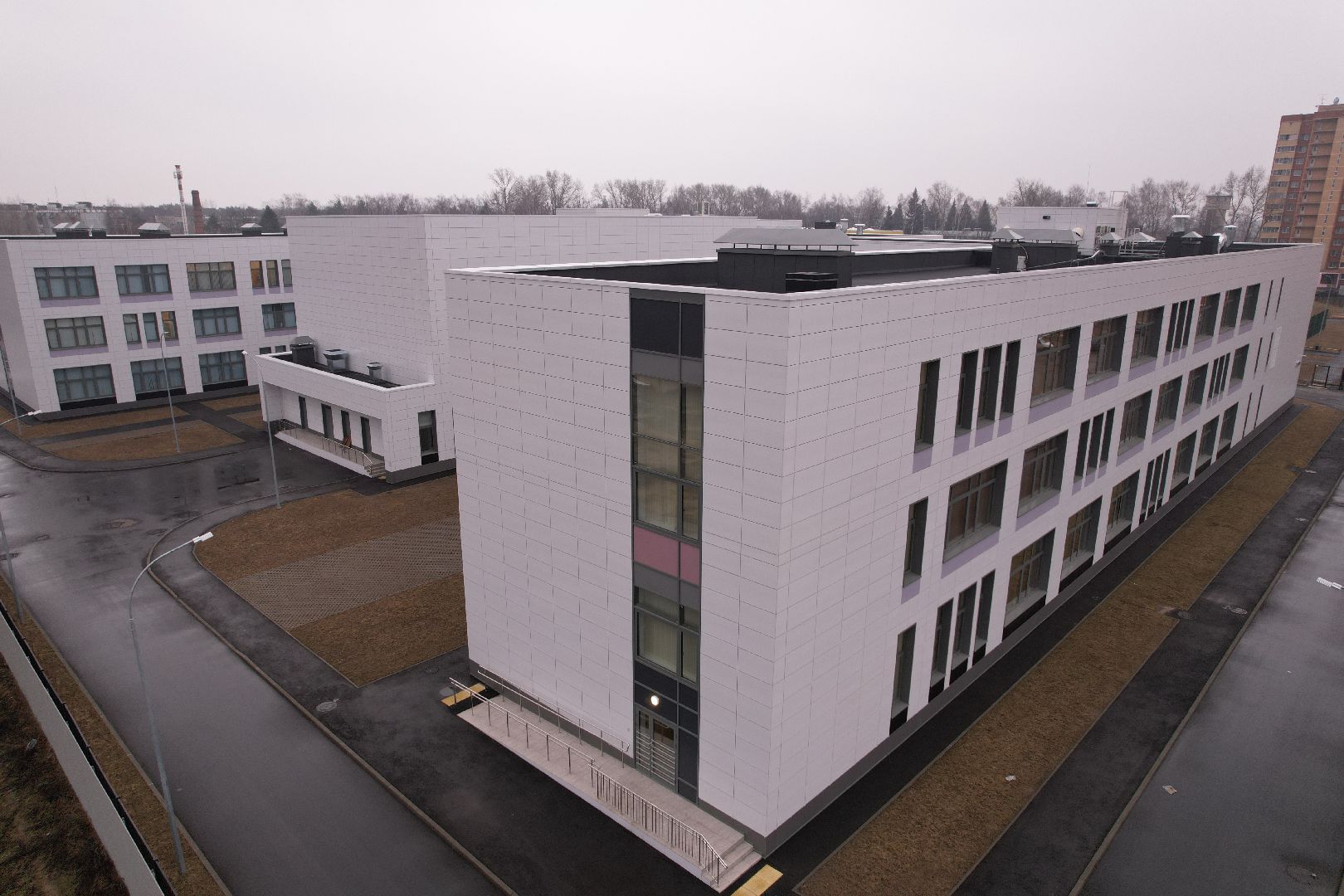 видео с коптера, школа 19 в щелково, Кружок кVадрокоптер»,