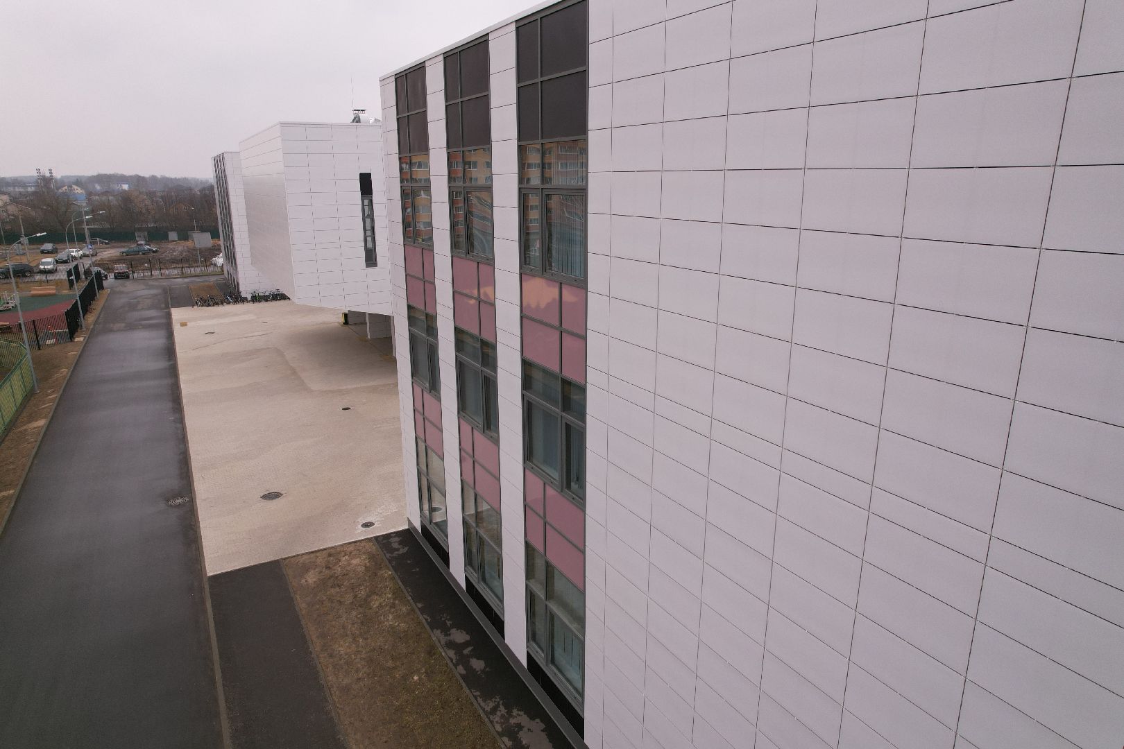 видео с коптера, школа 19 в щелково, Кружок кVадрокоптер»,