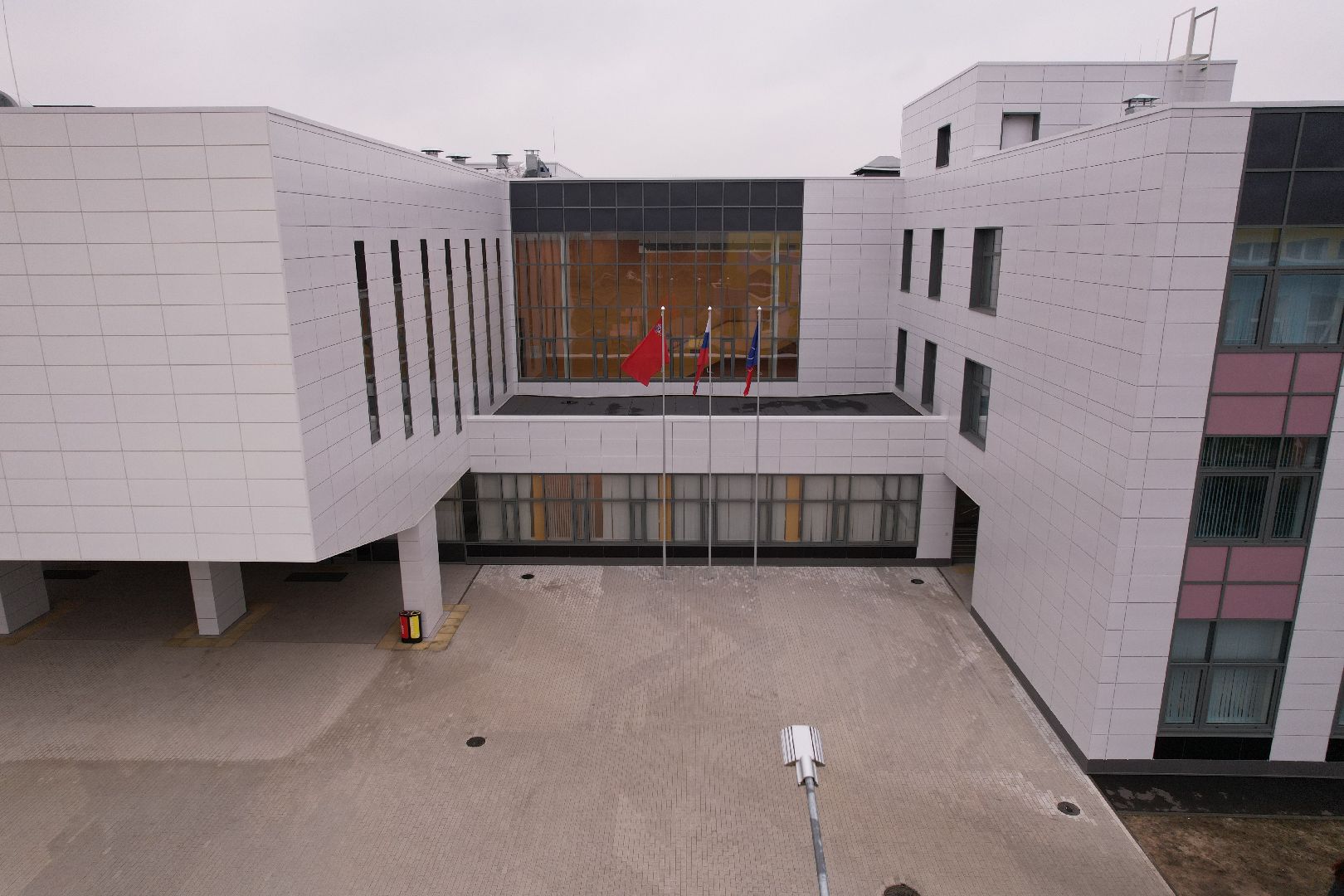 видео с коптера, школа 19 в щелково, Кружок кVадрокоптер»,