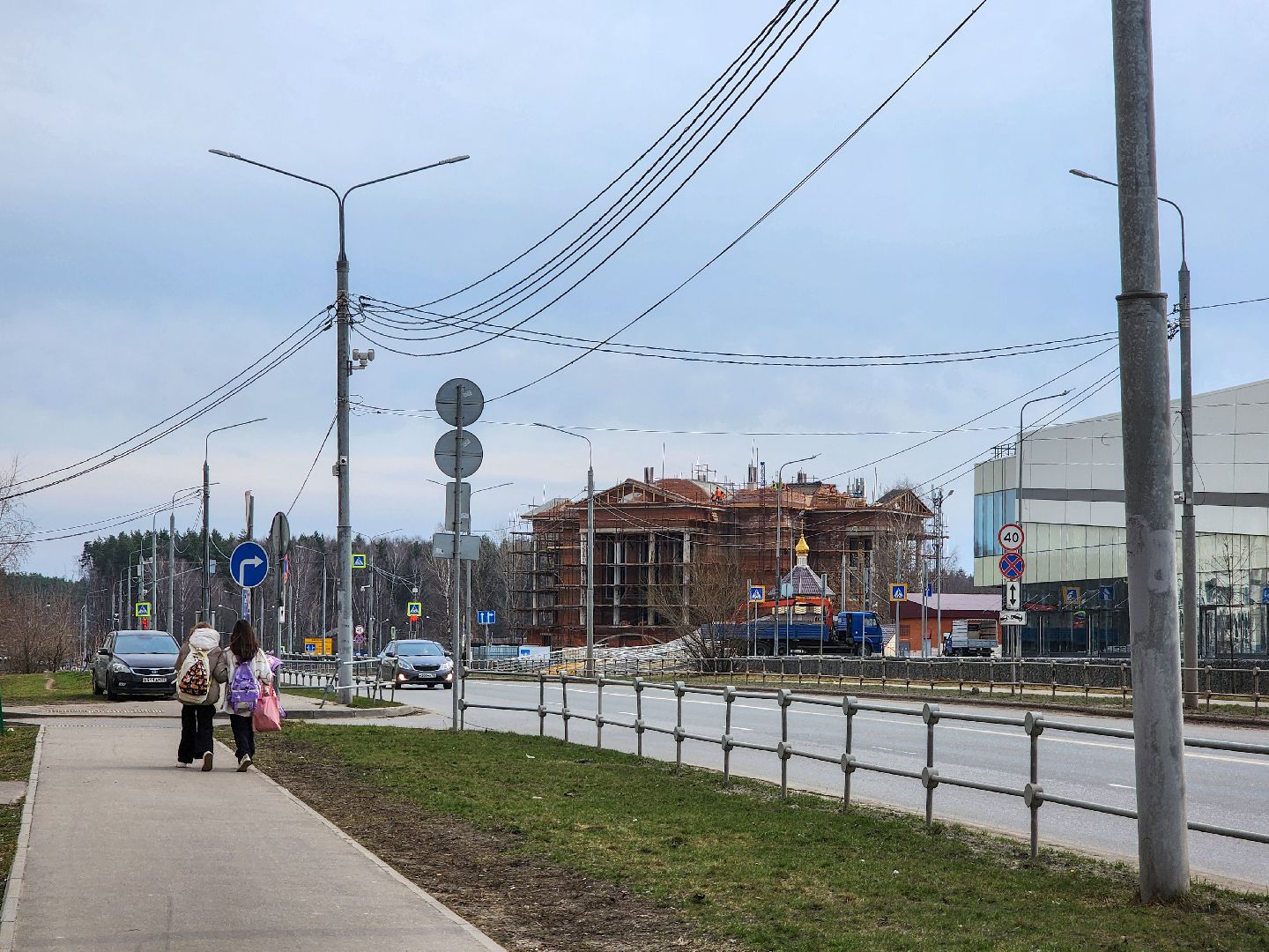 Подольск, никольский храм, строительство, храм в кузнечиках,