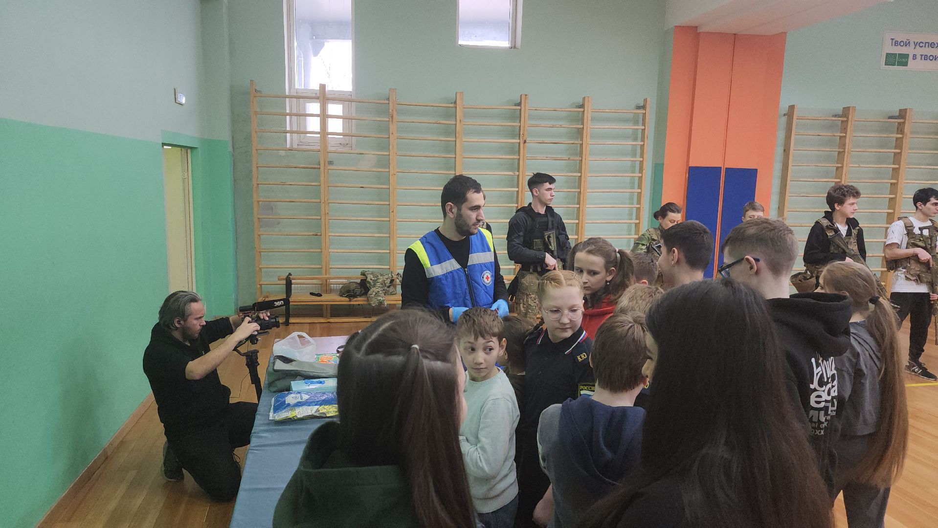 долгопрудный, довоенная подготовка, фск салют, тактическая медицина, юные патриоты,